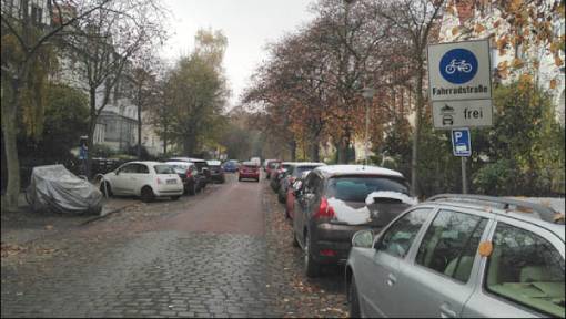 Bremen Cycle Streets: Too Compromised?